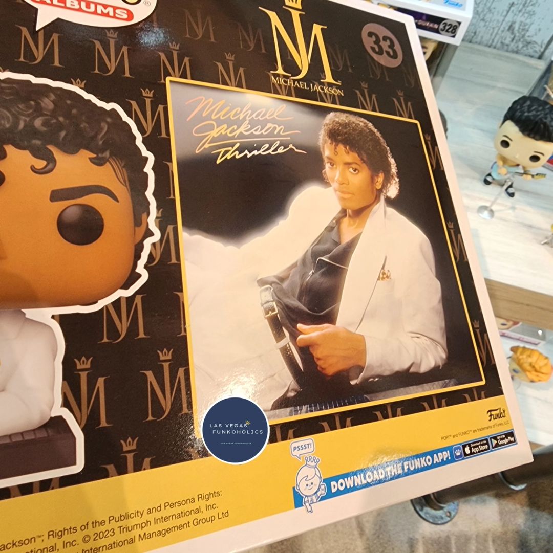 Funko Pop! Albums: Michael Jackson - MJ - Thriller - Figurine en